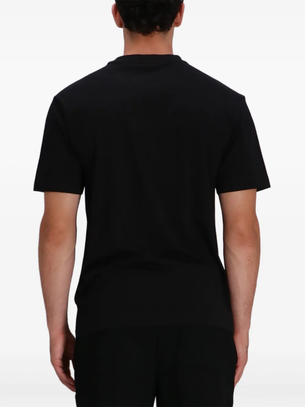 Hugo Boss X Apoh Ballerina-print Cotton T-shirt In Black