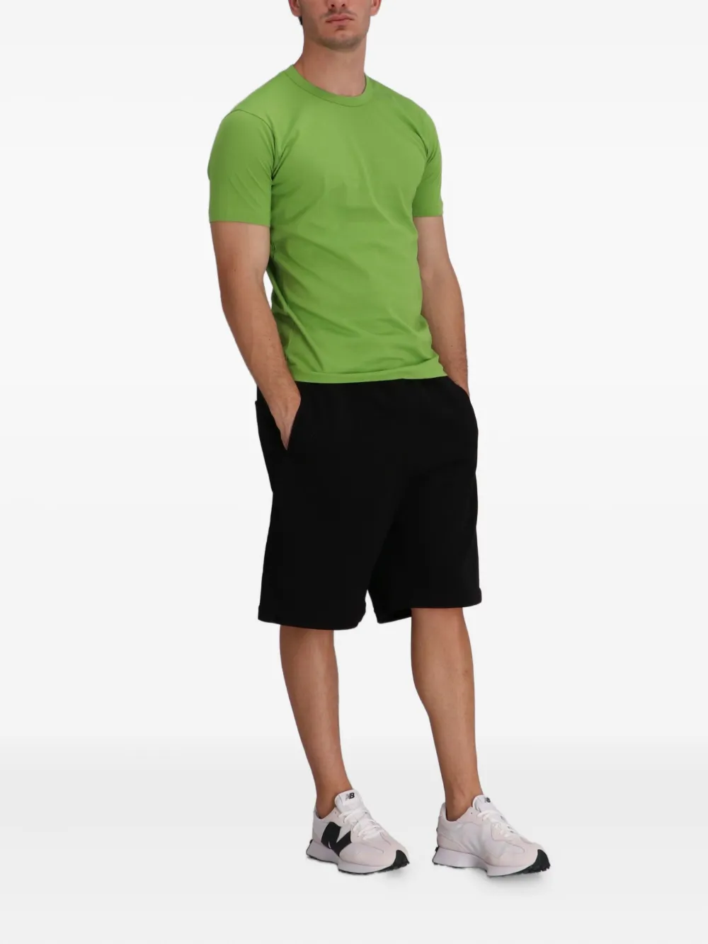 Comme Des Garçons T-shirt met print - Groen