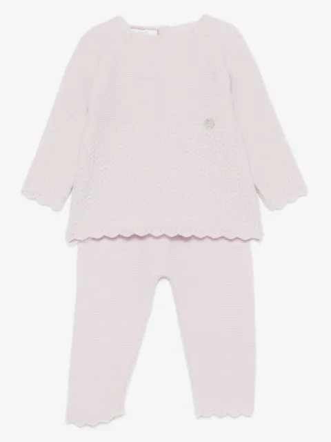 Paz Rodriguez cashmere-blend trousers (set of two)