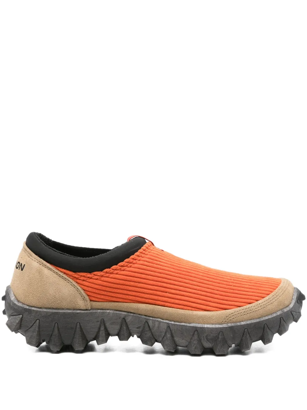 Salomon ribbed slip-on sneakers - オレンジ Salomon ribbed slip-on sneakers - オレンジ