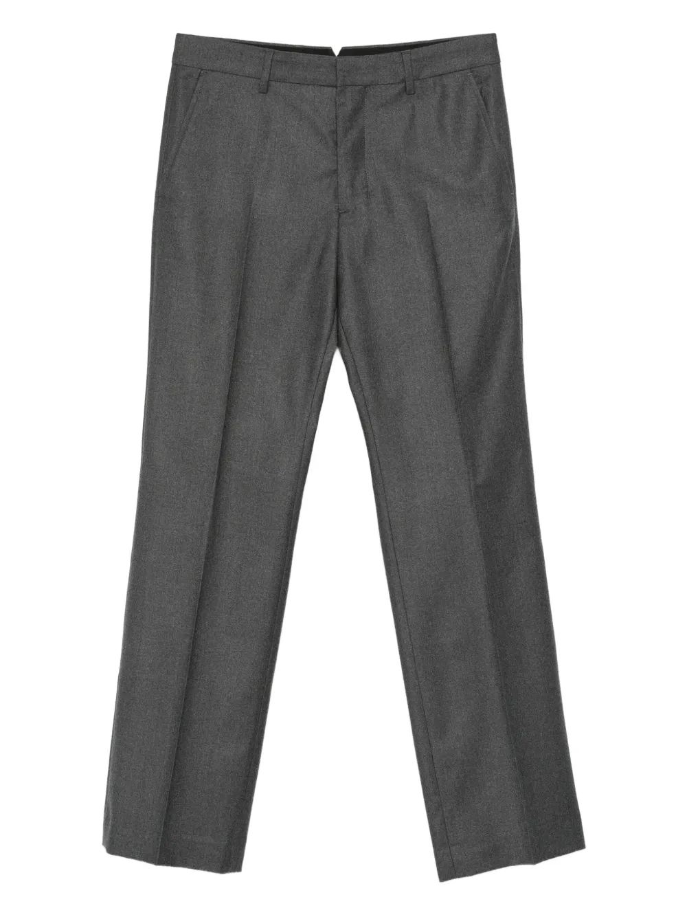 AMI Paris pressed-crease trousers | Grey | Image 1