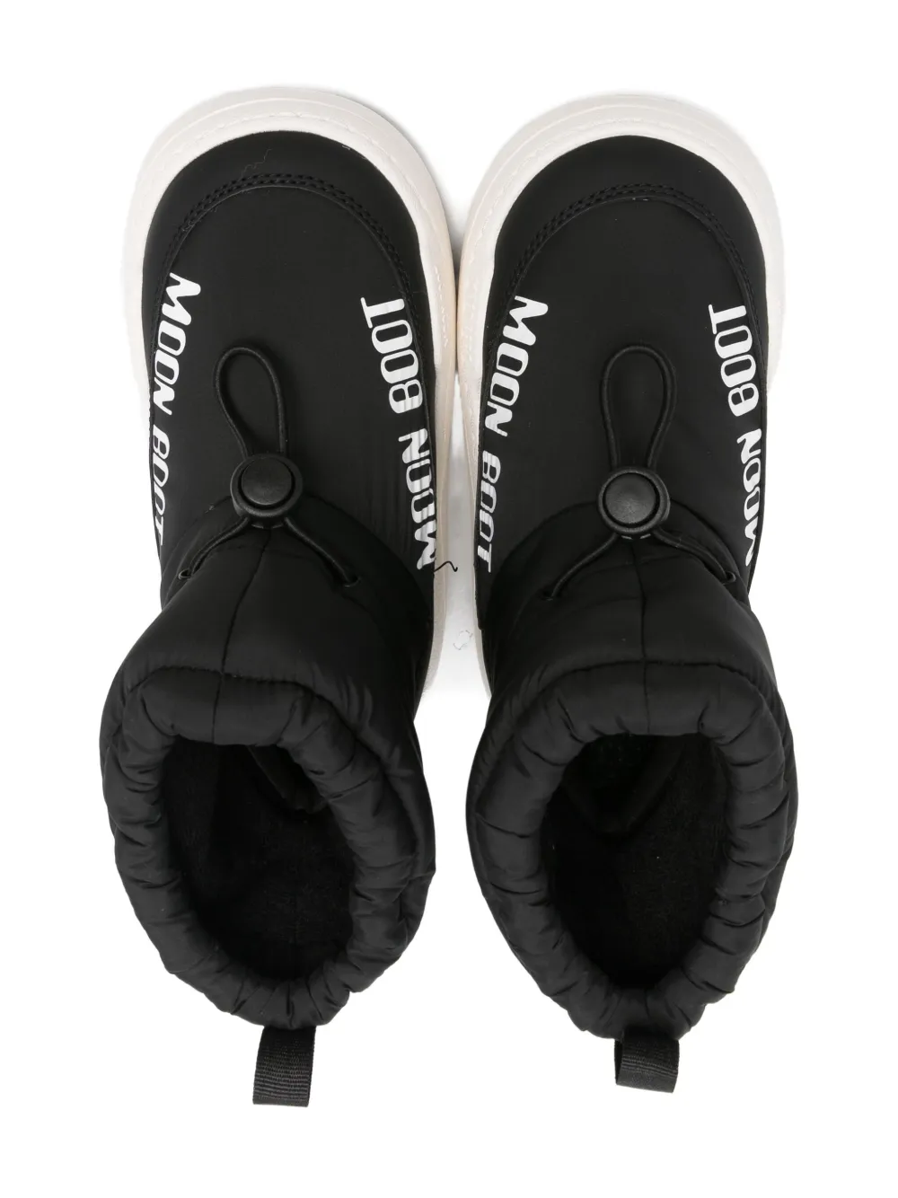 Moon Boot Park Strap quilted snow boots Zwart