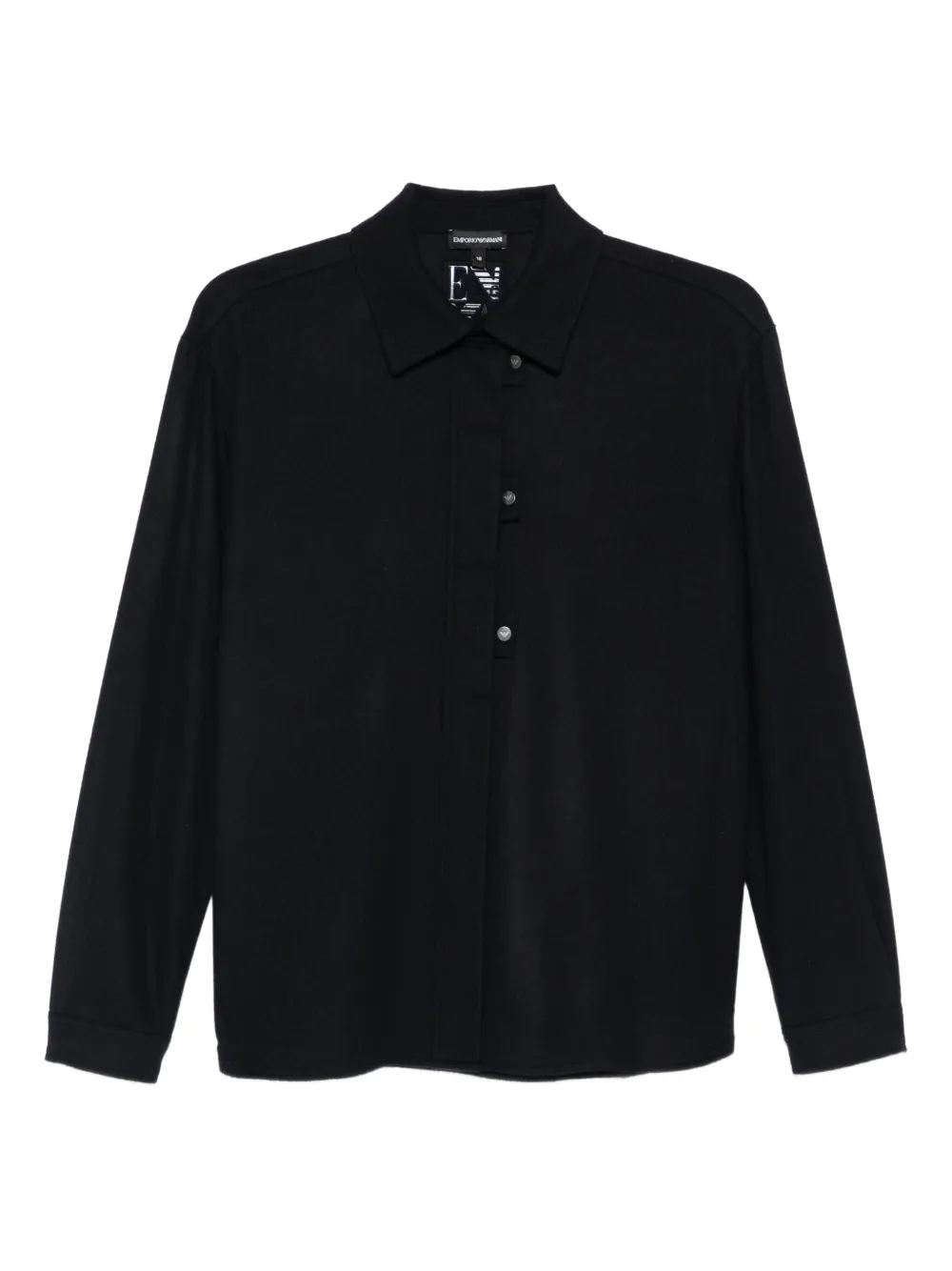 Emporio Armani buttoned shirt | Black | Image 1