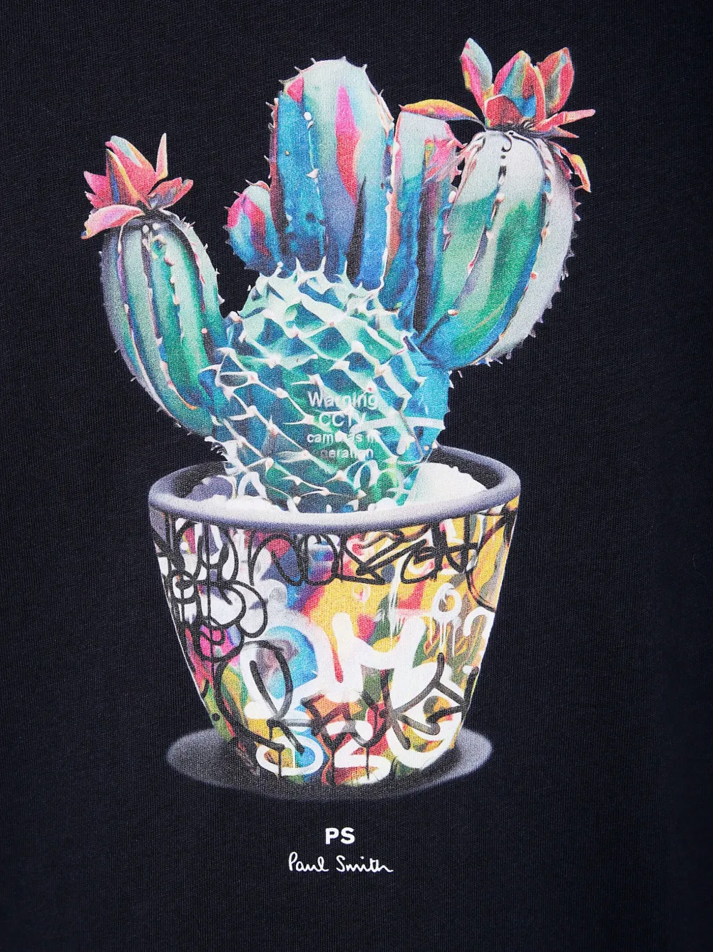 Paul Smith Cactus T-shirt Blauw