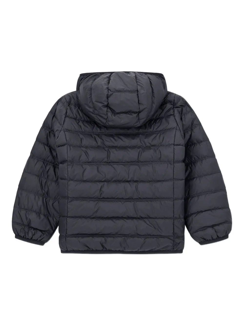 Emporio Armani Kids Donsjack met capuchon Zwart