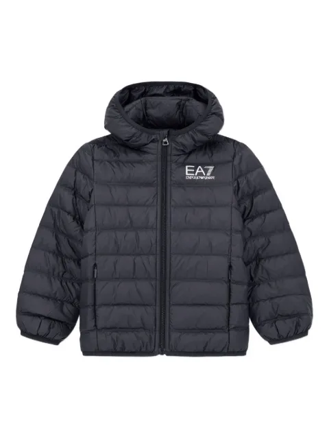 Emporio Armani Kids hooded puffer jacket