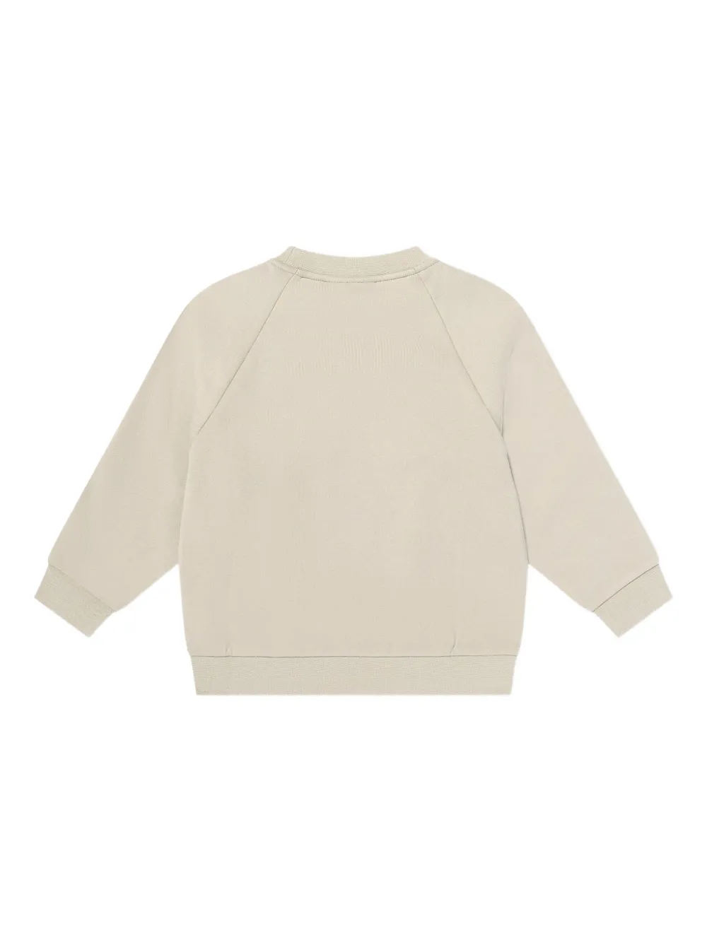 Emporio Armani Kids Sweater met logoband Beige