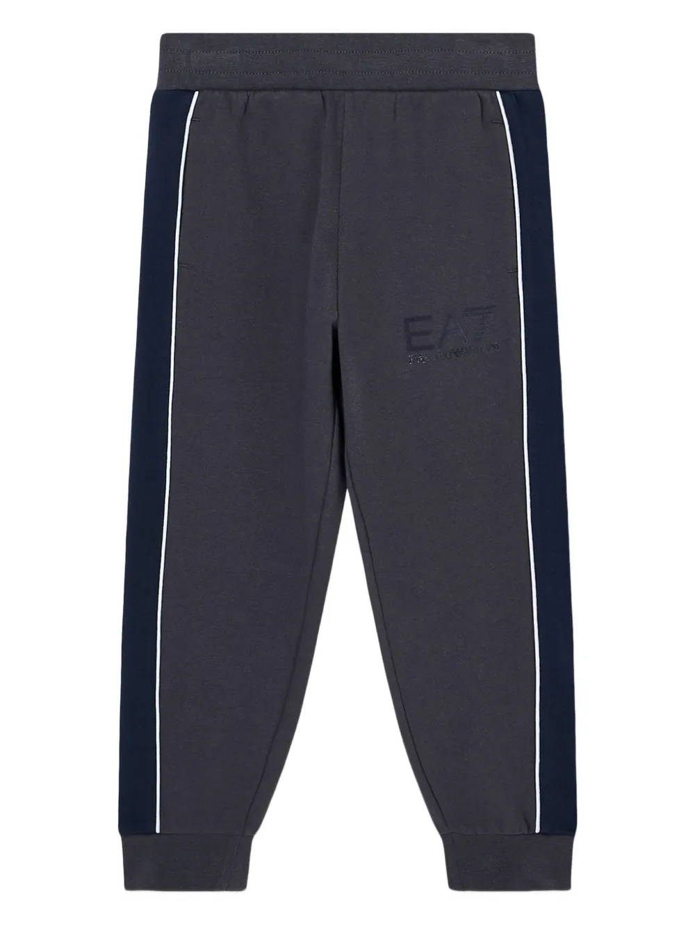 Emporio Armani Kids Trainingspak met capuchon en logodetail Grijs