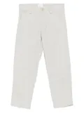 Eleventy Kids linen trousers - Grey