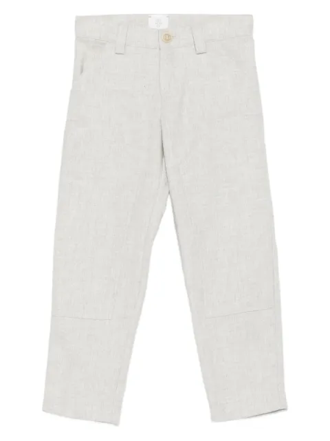 Eleventy Kids linen trousers