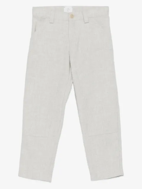Eleventy Kids linen trousers