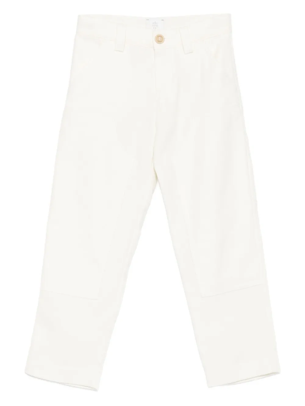 Eleventy Kids patch-pocket pants | White | Image 1