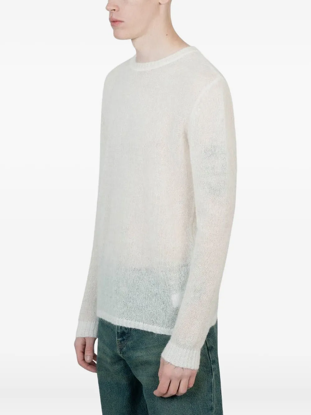 Paloma Wool mohair long-sleeve sweater - Wit