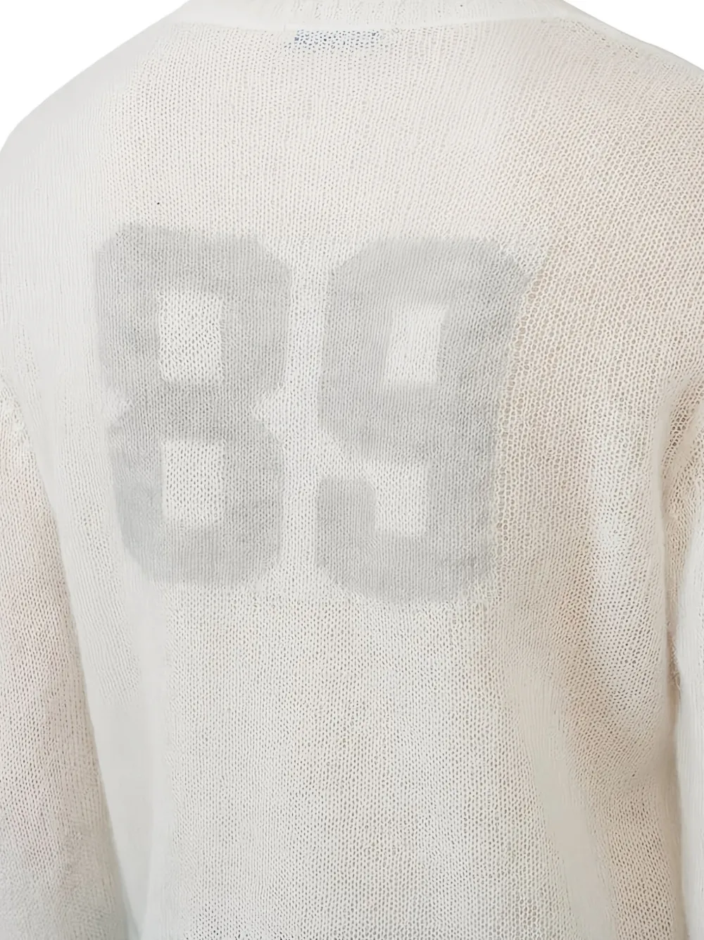Paloma Wool Mohair Long-sleeve Sweater In White