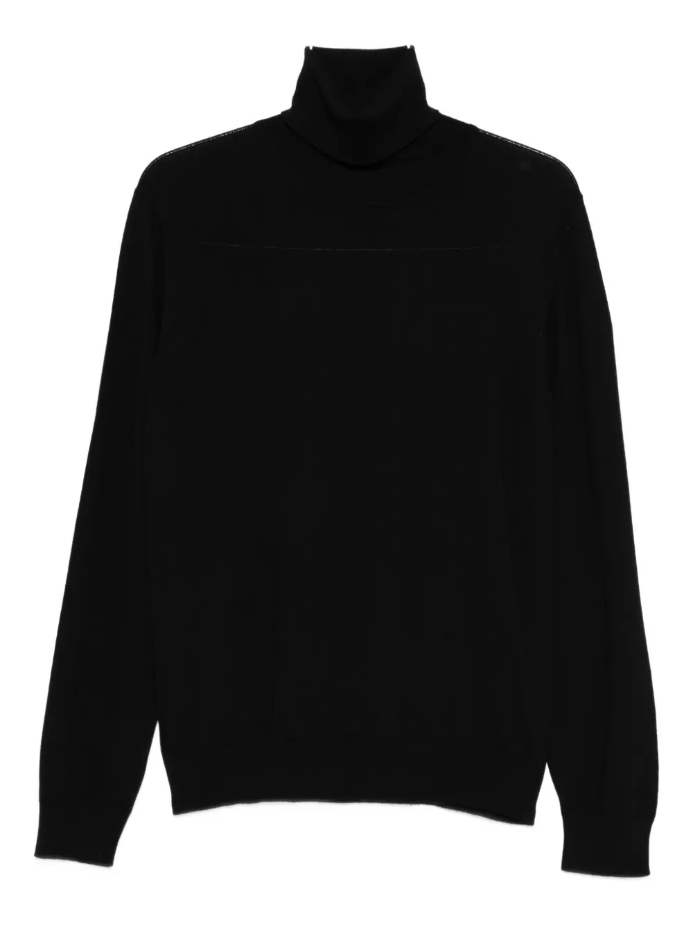 ALPHA STUDIO turtleneck sweater | Black | Image 1