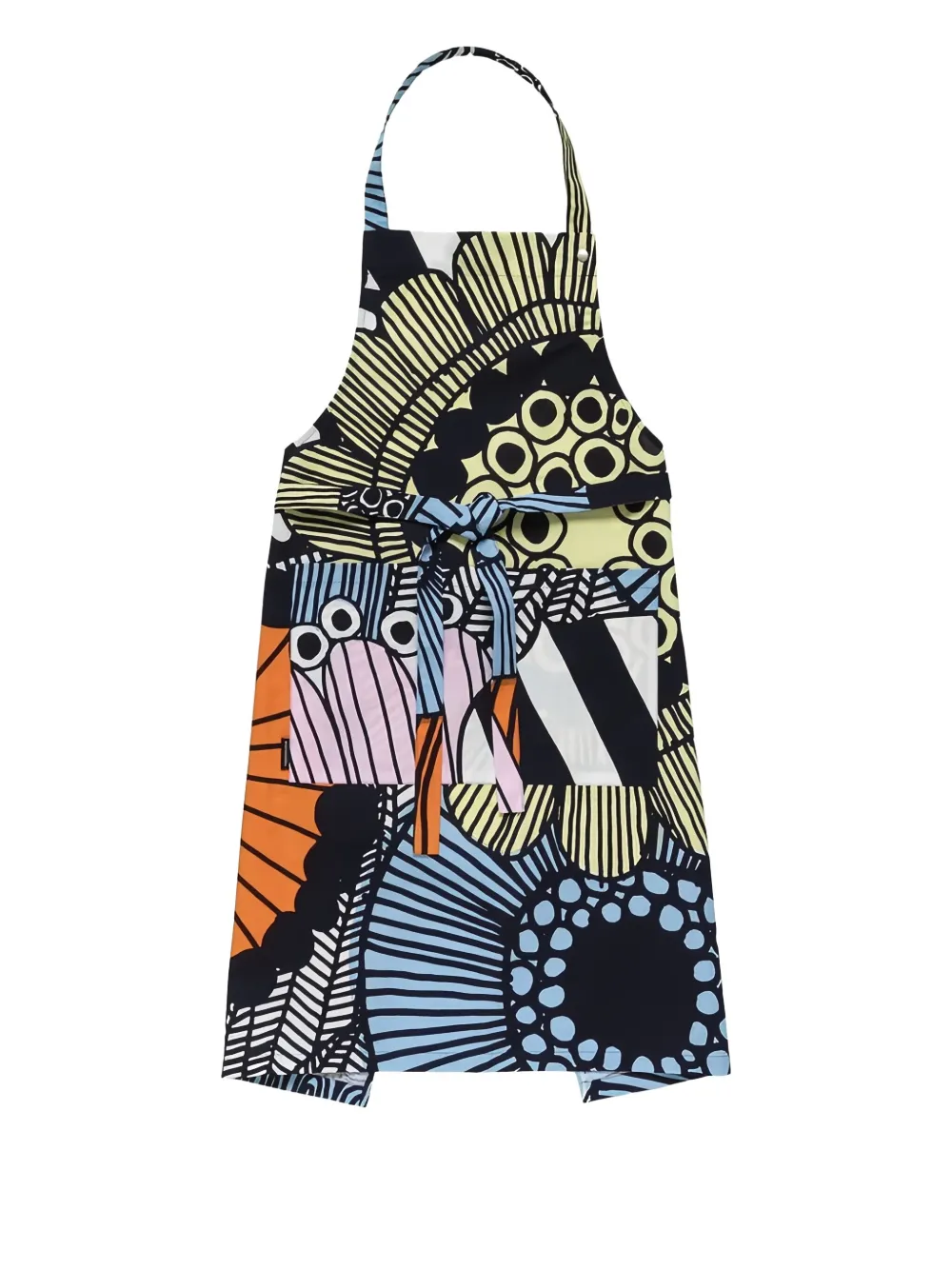Marimekko Siirtolapuutarha エプロン - ブラック Marimekko Siirtolapuutarha エプロン - ブラック