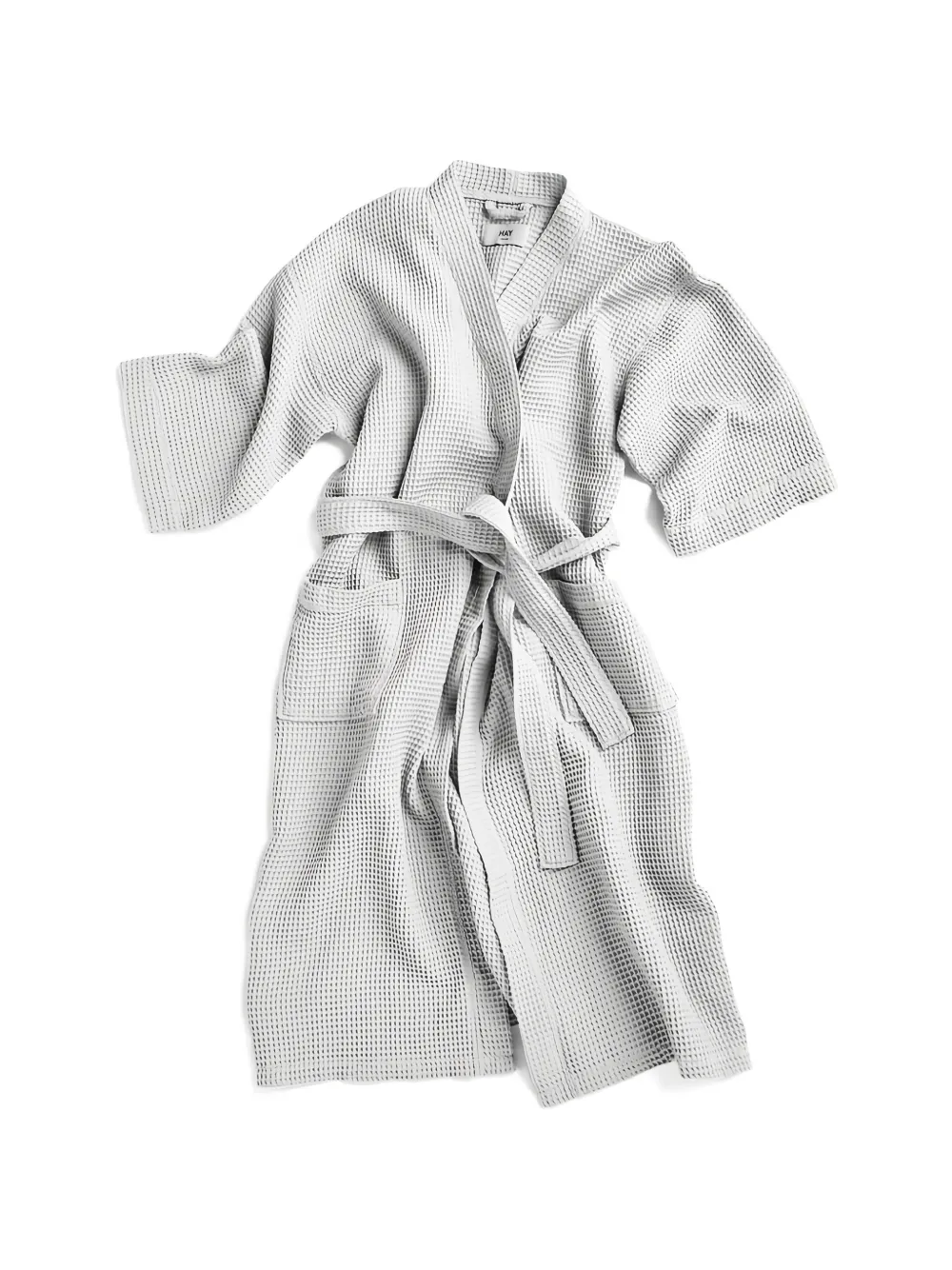 HAY waffle bathrobe - Grigio