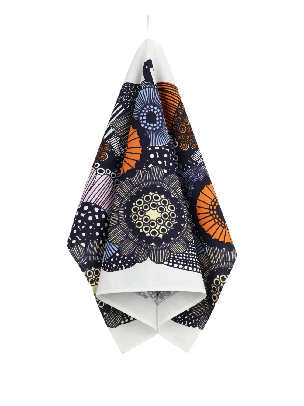 Marimekko Floral-pattern Tea Towels In Multi