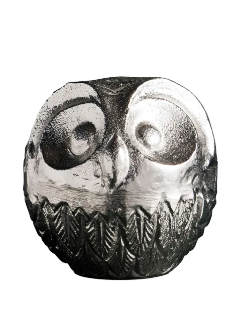 CU I SEEYOU owl-design silver home decor