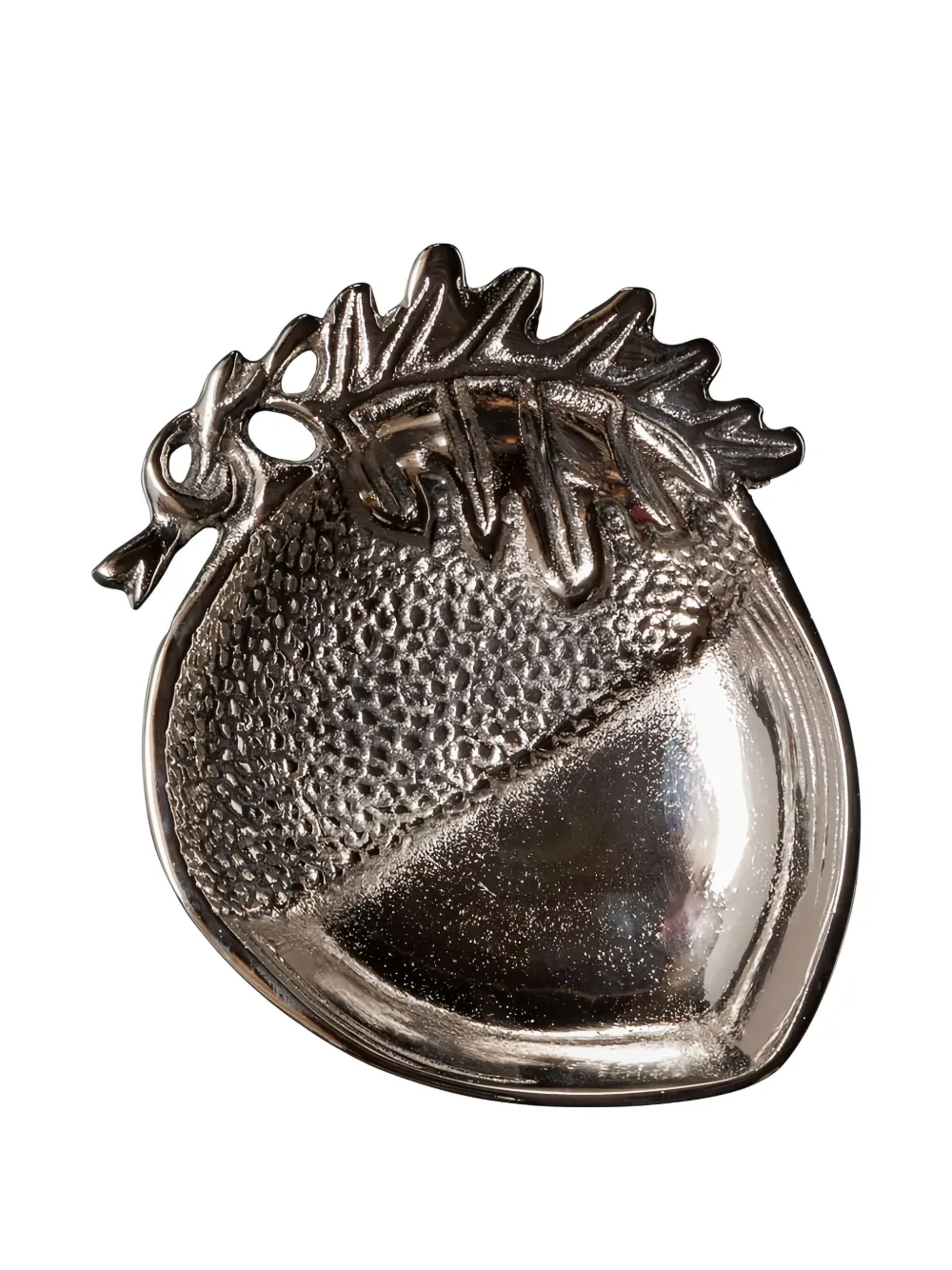 Cu I Seeyou Small Nuts Decorative Plate In Silver