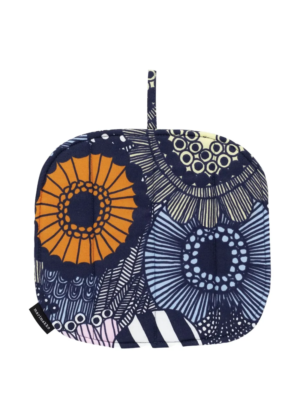 Marimekko Floral-print Oven Glove Set In Multi