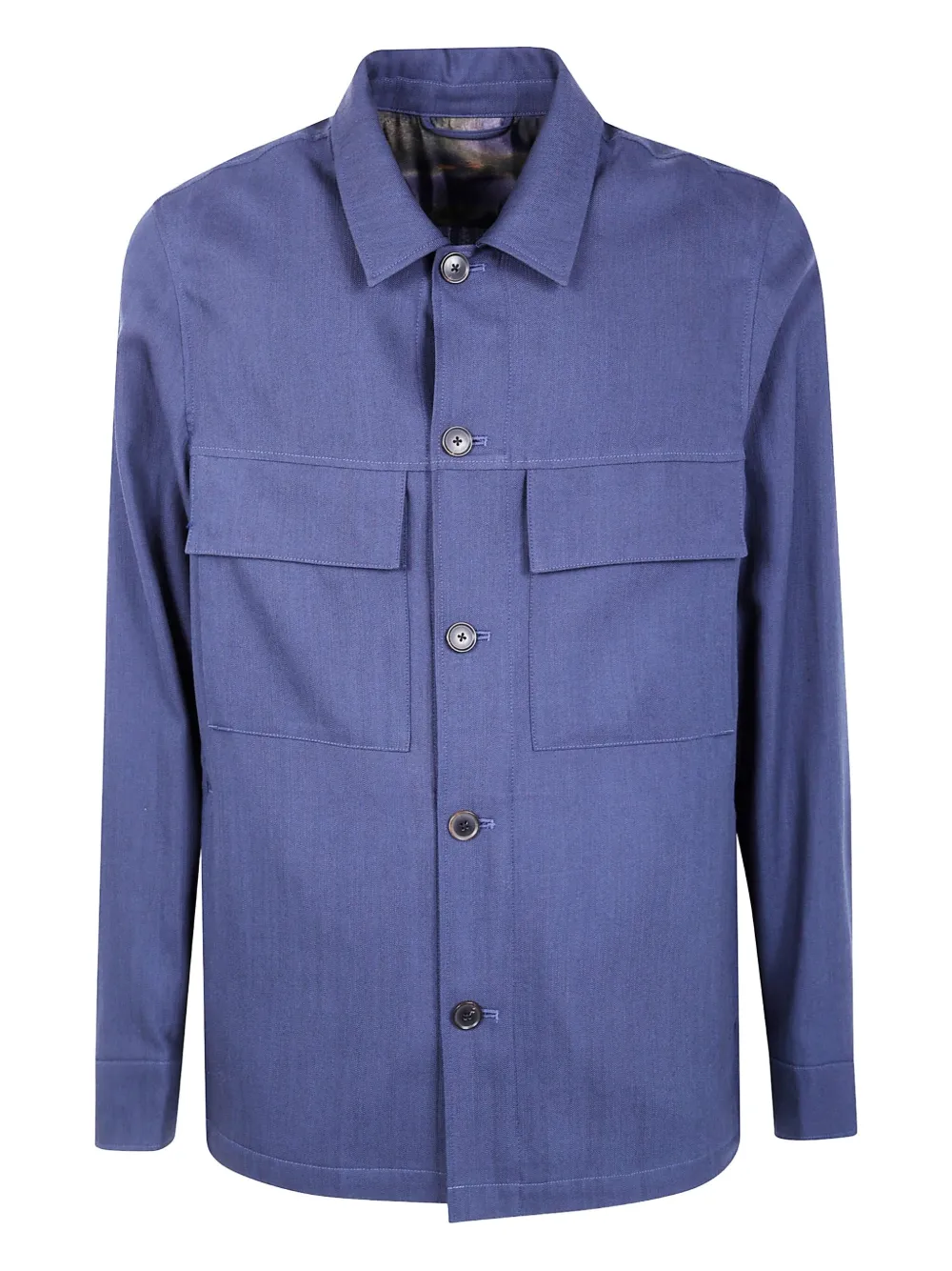 Paul Smith wool shirt jacket | Blue | Image 1