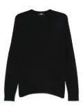 ALPHA STUDIO crew-neck sweater - Black