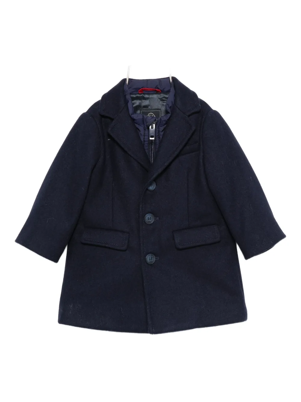 Fay Babies' Layered Coat In Blue