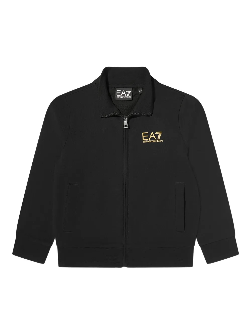 Emporio Armani Kids Trainingspak met logo Zwart
