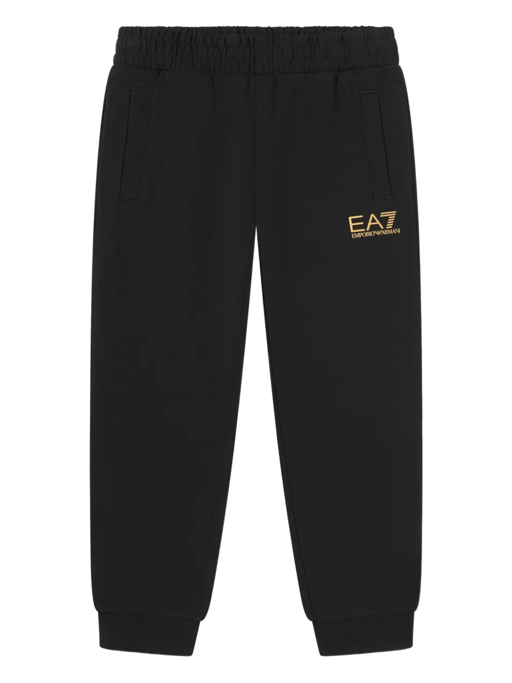 Emporio Armani Kids Trainingspak met logo Zwart