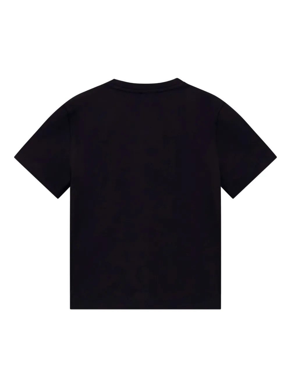 Emporio Armani Kids T-shirt met logoprint Zwart