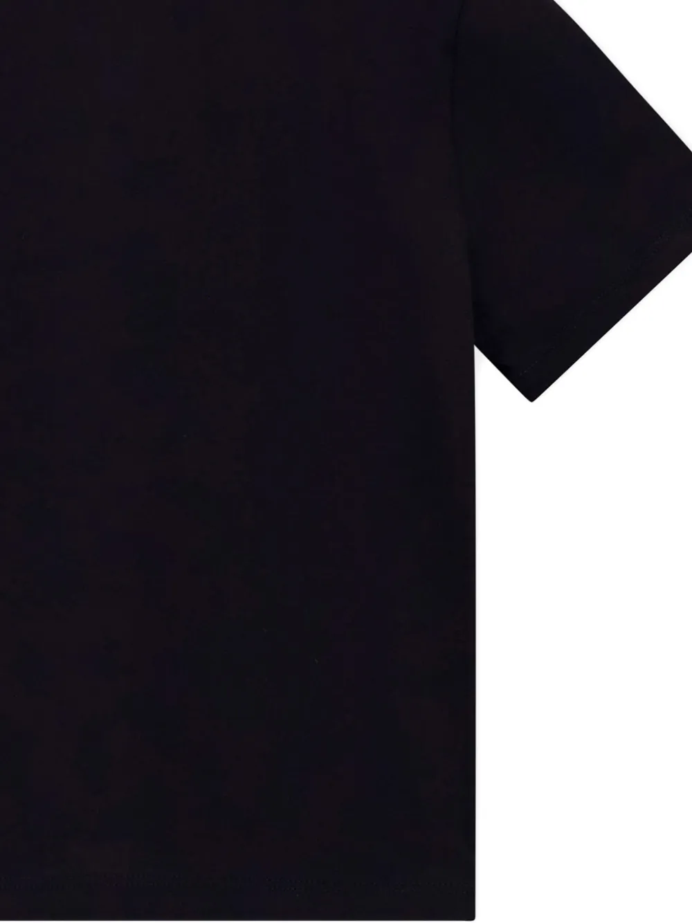 Emporio Armani Kids T-shirt met logoprint Zwart