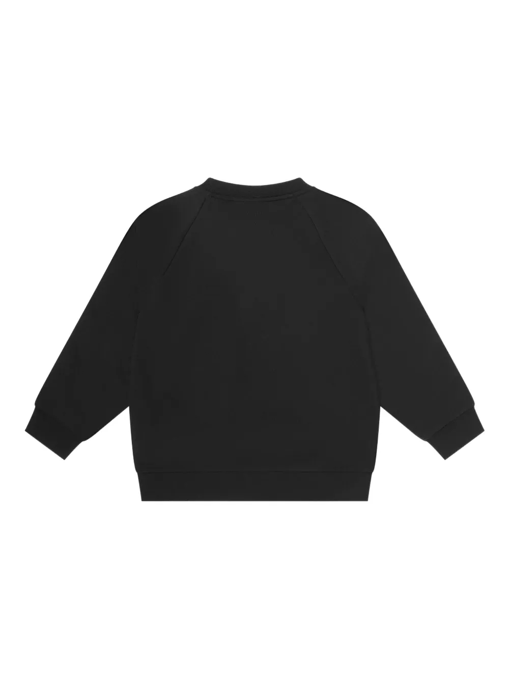 Emporio Armani Kids Sweater met logoband Zwart