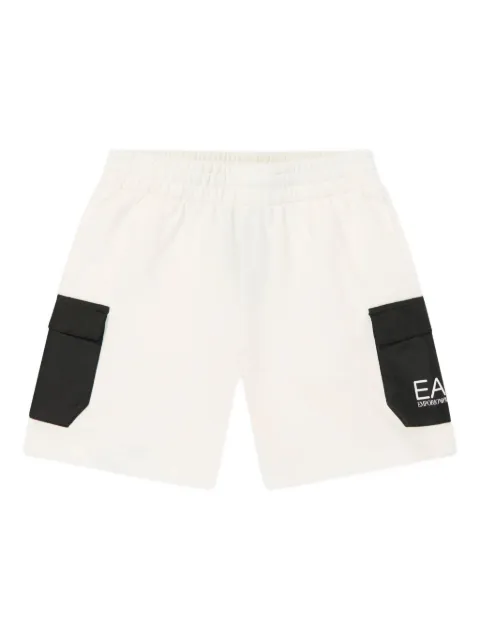 Emporio Armani Kids logo-detailed side-pocket shorts