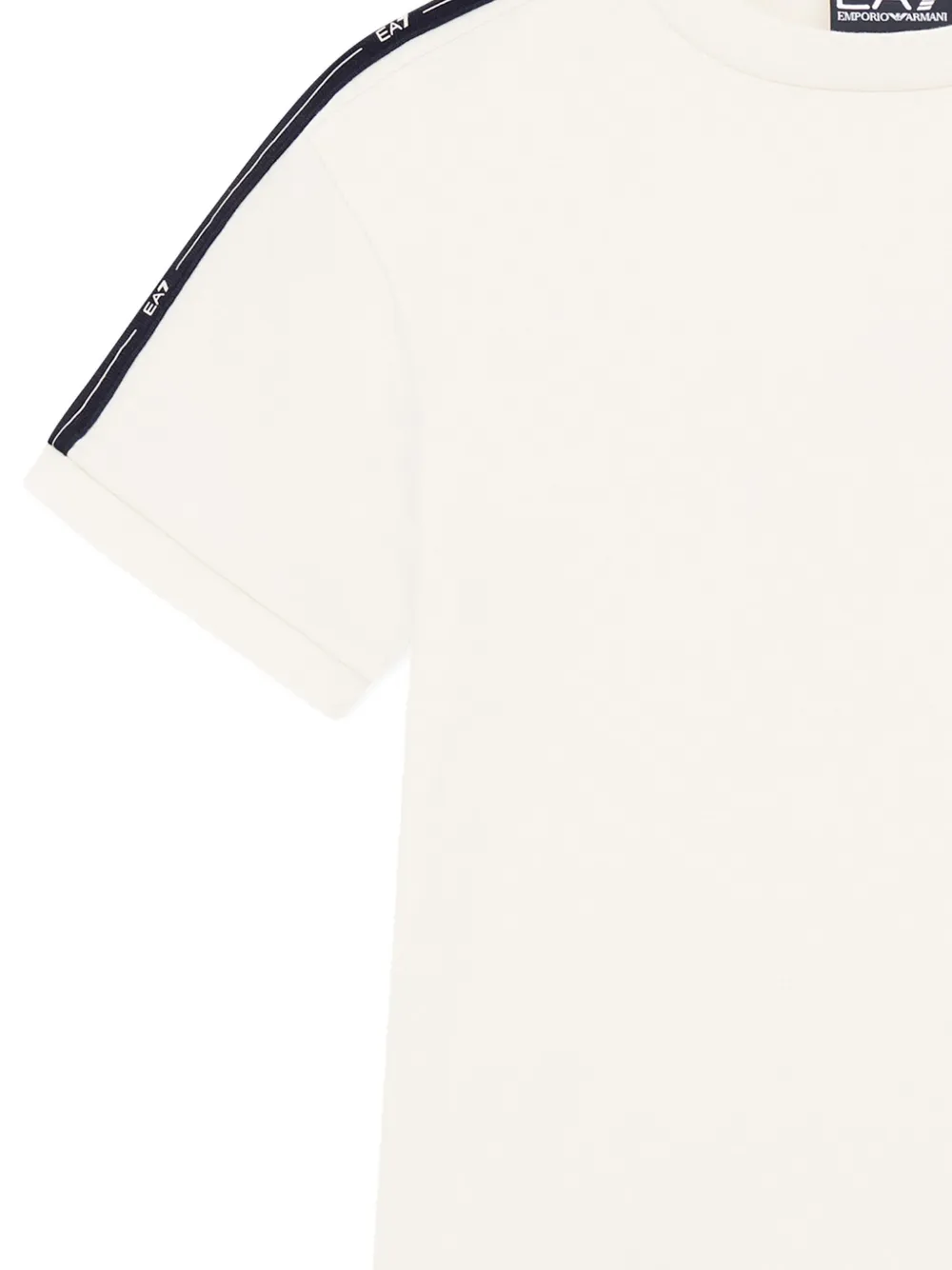 Emporio Armani Kids T-shirt met logo Beige