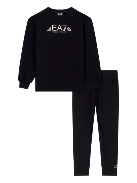 Emporio Armani Kids logo-detail tracksuit