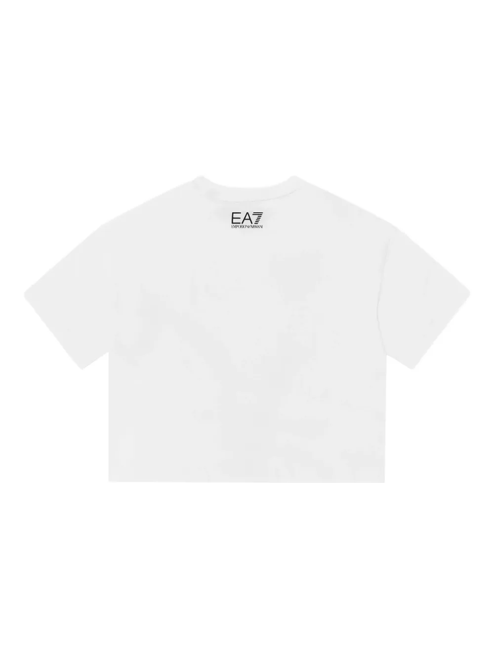 Emporio Armani Kids EA7 top met logo Wit