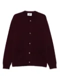 ALPHA STUDIO button-up cardigan - Red