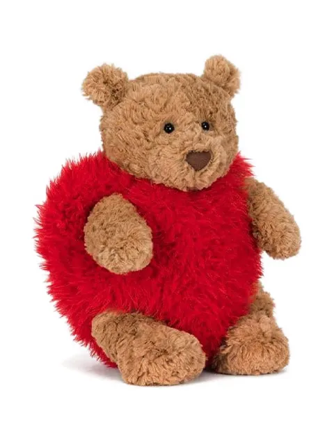 Jellycat heart-shaped bear toy