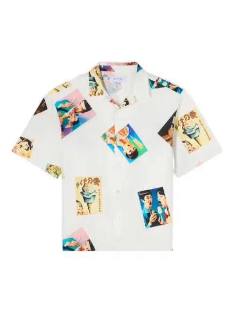 Edwin printed short-sleeve shirt