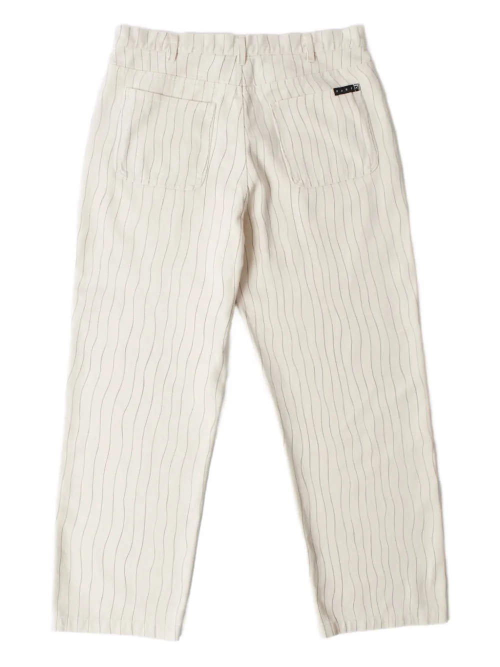 BY PARRA Gestreepte broek - Wit