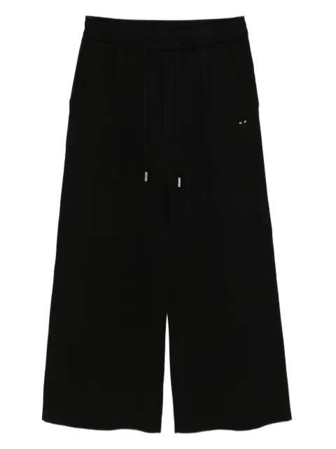 SONGZIO panther-embroidered trousers