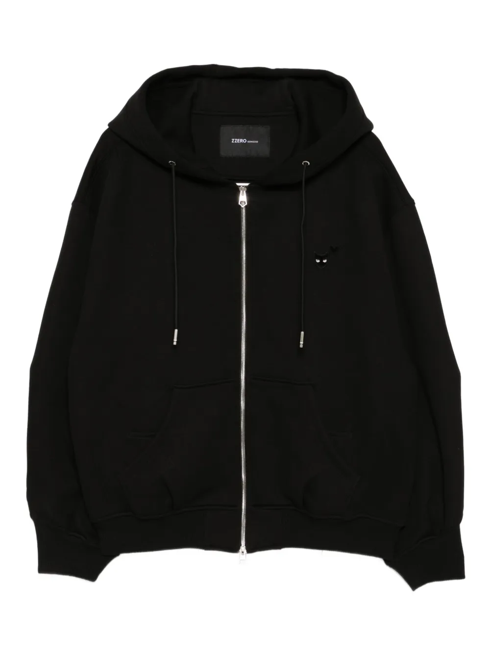 SONGZIO panther-embroidered hoodie | Black | Image 1