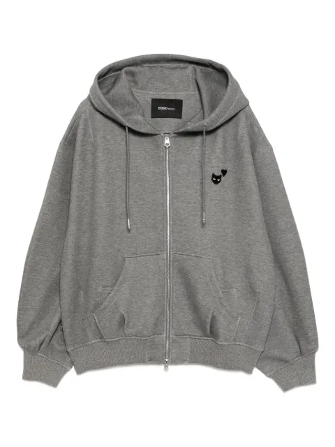 SONGZIO hoodie con pantera bordada