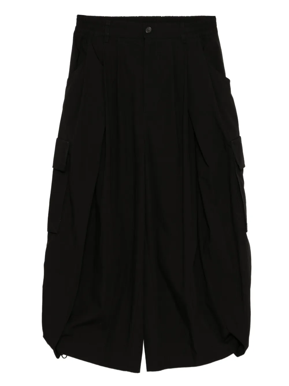 SONGZIO multi-pleat trousers | Black | Image 1