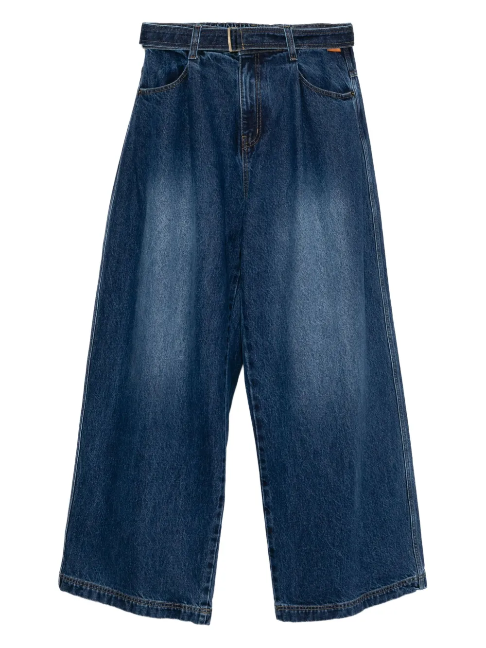 SONGZIO belted wide-leg jeans | Blue | Image 1