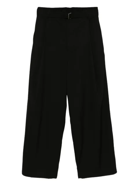 SONGZIO belted wide-leg trousers