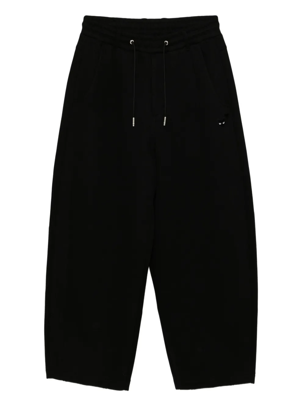 SONGZIO panther-embroidered trousers | Black | Image 1