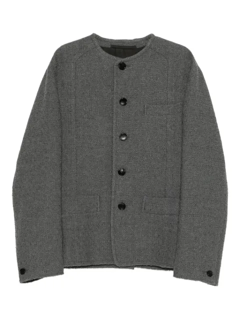 SONGZIO round-neck tweed jacket