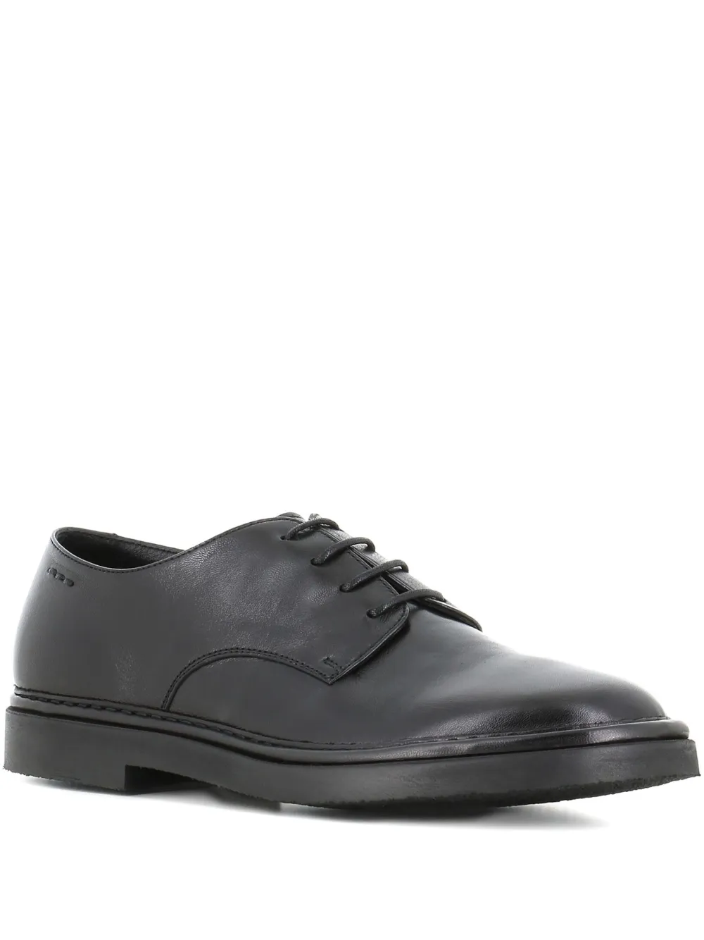 Alexander Hotto lace-up leather derby shoes - ブラック Alexander Hotto lace-up leather derby shoes - ブラック